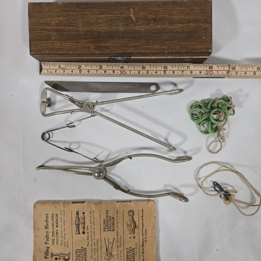 Vintage/ Antique Farm Tool Pilling-Landsdowne Caponizing Set